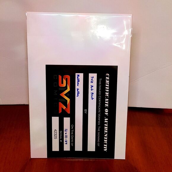 Miles Morales SPIDER-MAN Signed By Mathew Sutton ART PRINT Limited w C.O.A. - Picture 3 of 4